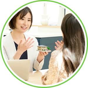 ご要望とご予算の相談中のイメージ