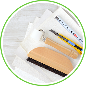 クロスを張り替えする道具のイメージ